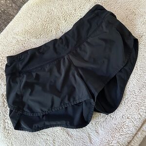 Lululemon speed short size 8- Black